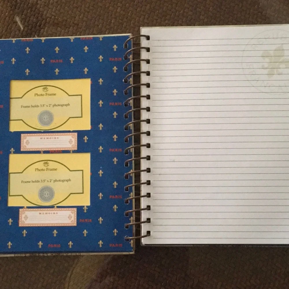 Paris Themed Memory Photo Journal ($5 when bundled with something else)